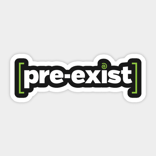 pre-exist protest design Sticker by directdesign